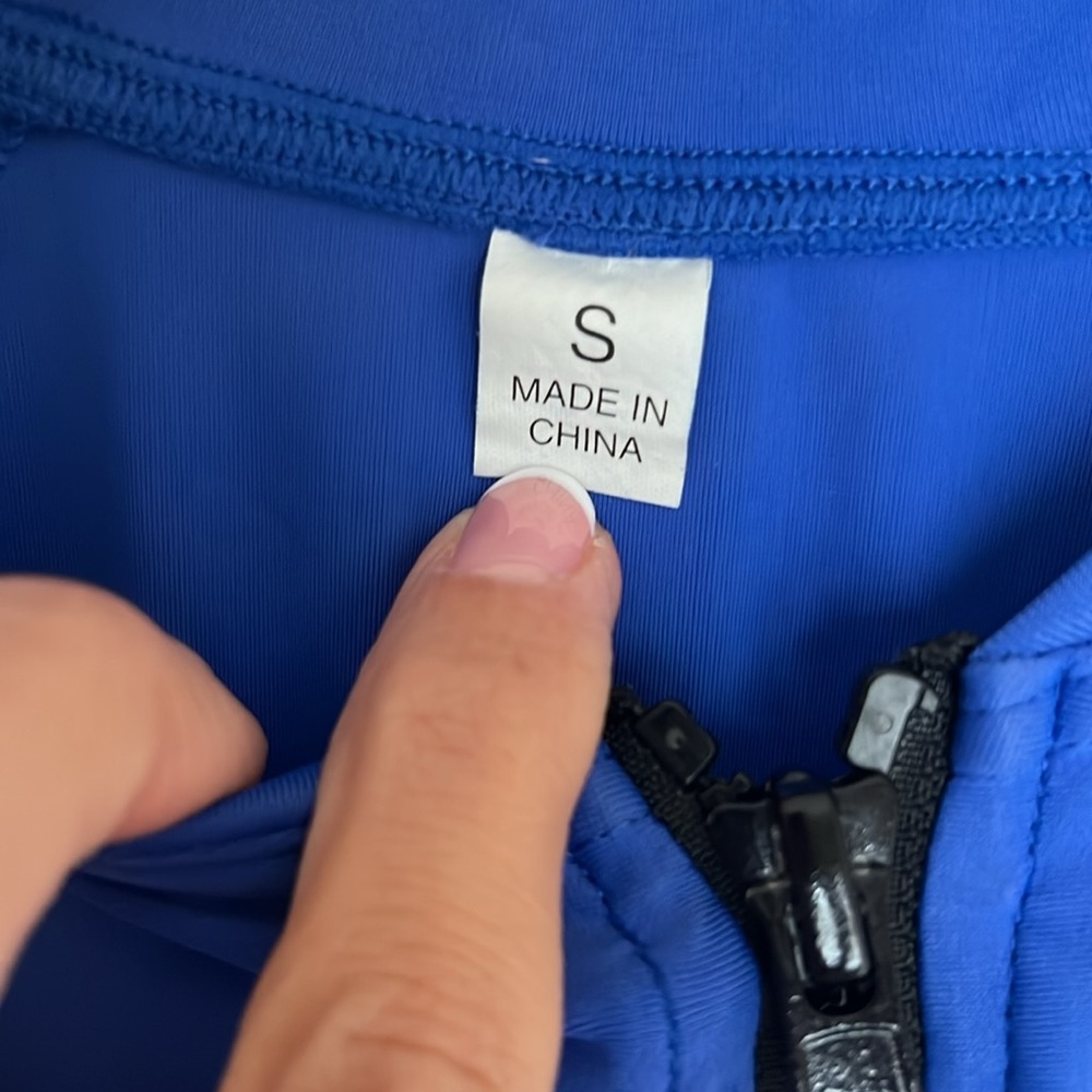 Rip Curl Rash Guard With Zipper Size Small - image 3